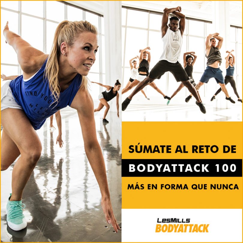 Nuevo reto BodyAttack 100!!